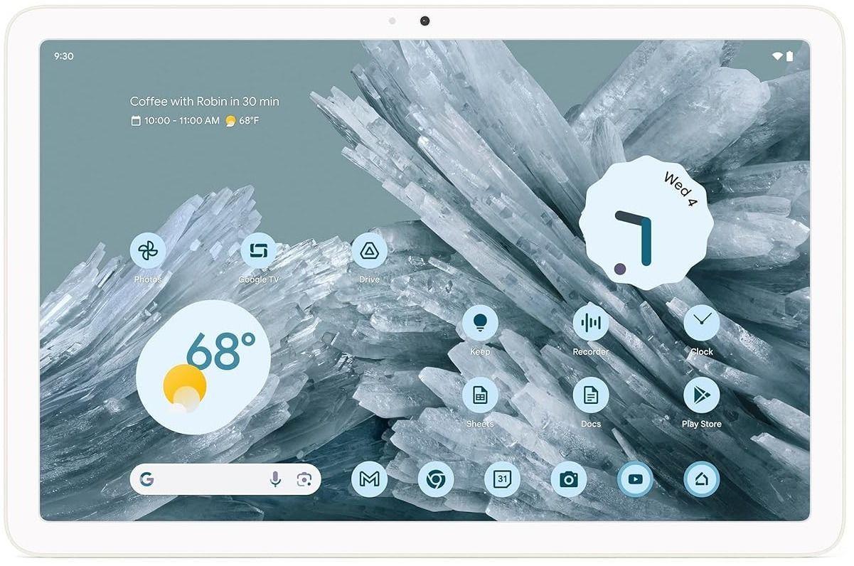 Google  Pixel Tablet - Porcelain - Acceptable