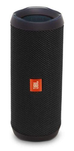 JBL  Flip 4 Portable Bluetooth Speaker - Black - WiFi - Acceptable