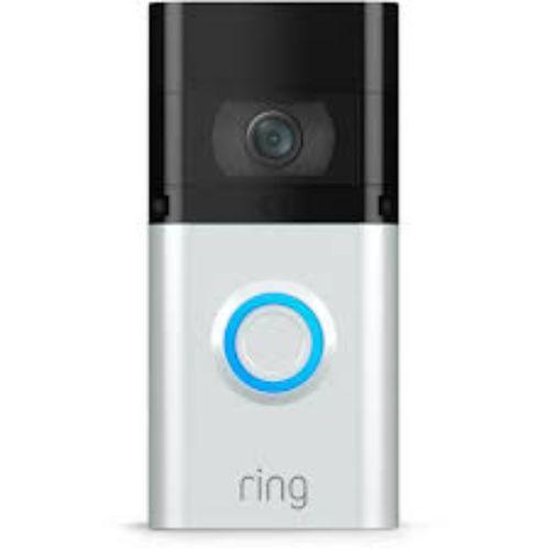 Ring  Video Doorbell 3 - Satin Nickel - Acceptable